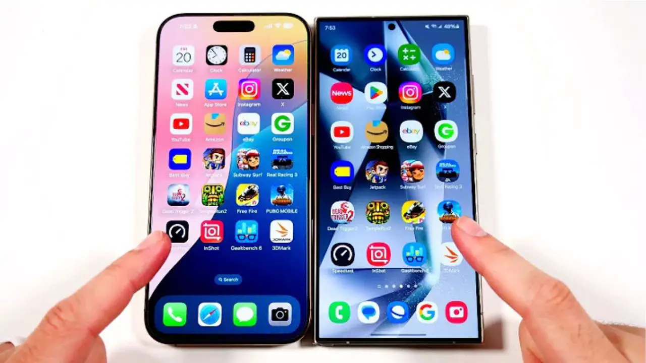 Samsung Galaxy S24 Ultra vs iPhone 16 Plus